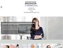 Tablet Screenshot of brooksonfs.co.uk